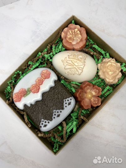 Сувенирное мыло ручной работы (к пасхе)