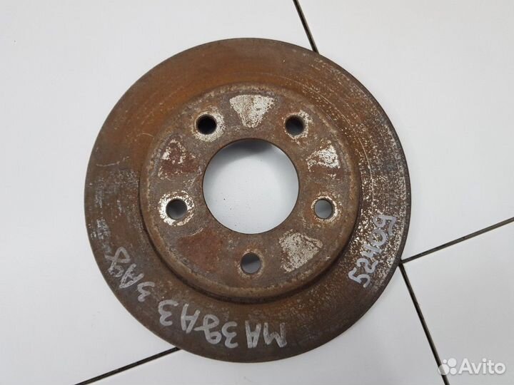 Диск тормозной задний (Mazda 3)