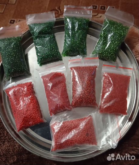 Бисер китайский пакетом