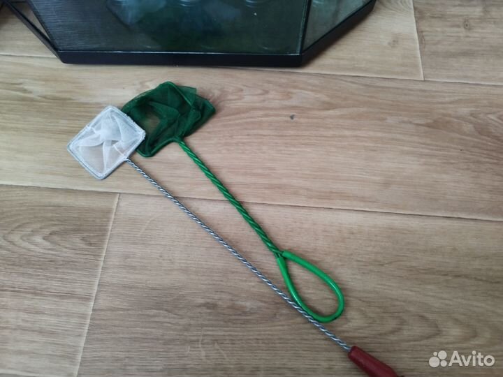 Аквариум с рыбками 50л, еда, компрессор