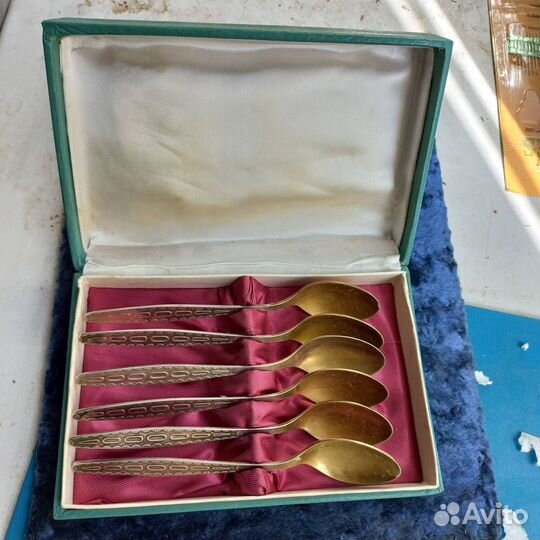 Серебряные и посеребренные вилки и ложки