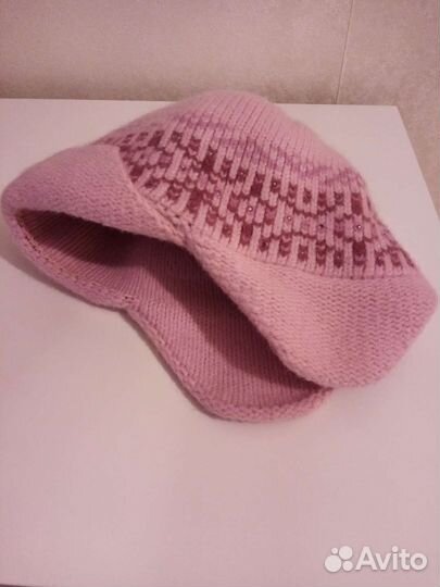 Шапка ушанка женская