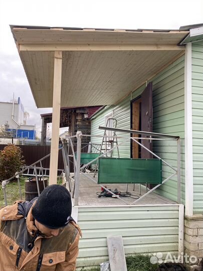 Бригада строителей ремонт крыш