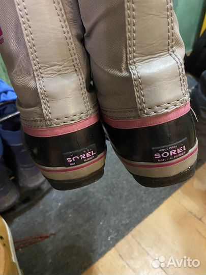 Сапоги зимние sorel 34