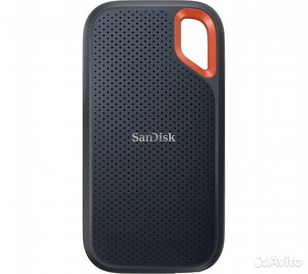 Внешний SSD Sandisk Extreme 2Tb, черный (sdssde61