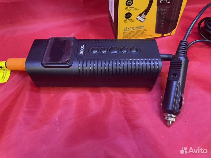 Компрессор автомобильный hoco PH55 Black