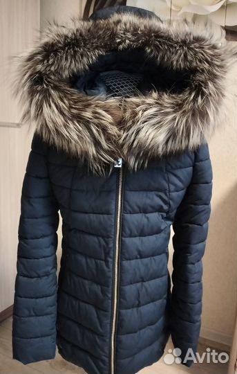 Пуховик зимний женский 42