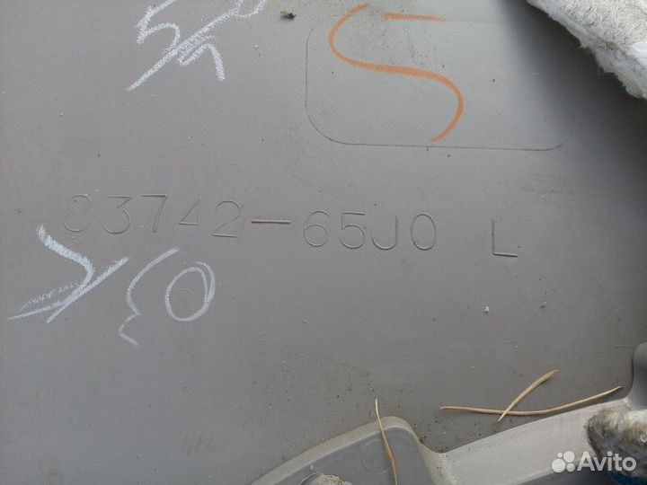 Обшивка двери задней левой Suzuki Grand Vitara 2