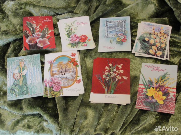 Открытки периода СССР