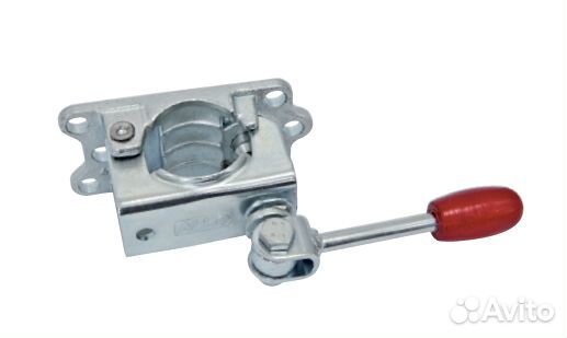 Хомут опорного колеса прицепа D48, 300 кг, С откид