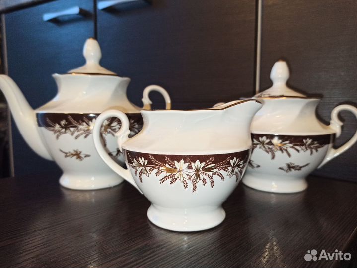 Сервиз чайный (Рижский фарфоровый завод)