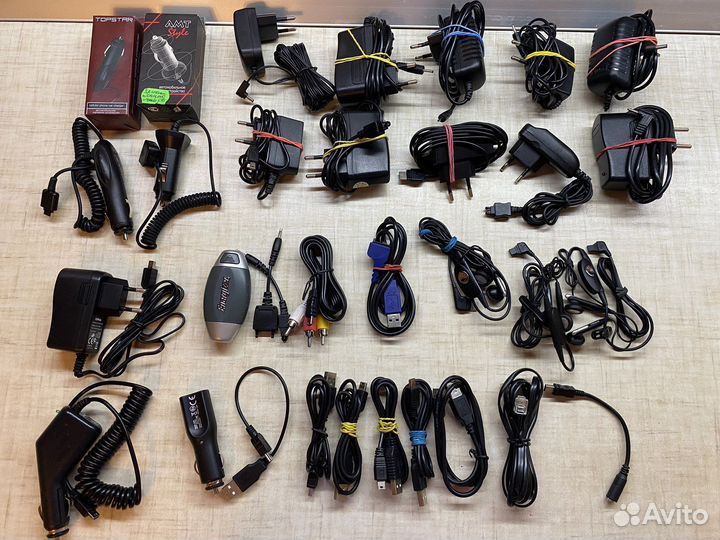 Зарядки и батарейки для старых телефонов