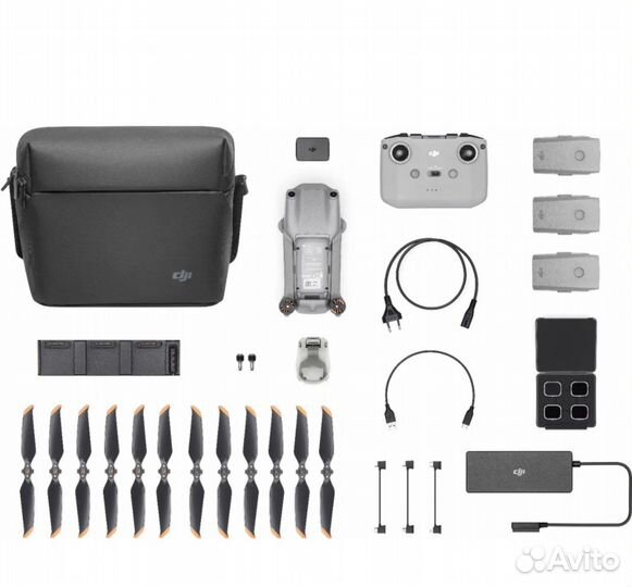 Квадрокоптер dji air 2s комплектация combo