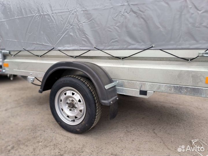 Прицеп 2,5х1,3 с тентом усиленный