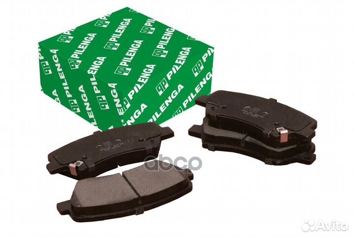 Колодки тормозные дисковые передние fd-p8191 PI