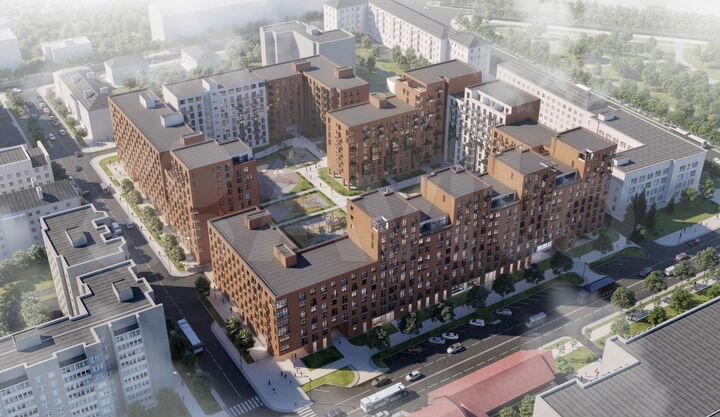 1-к. квартира, 46,6 м², 2/11 эт.