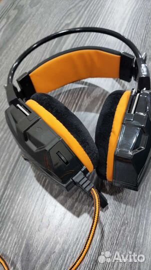 Игровые наушники с микрофоном Smart buy Rush