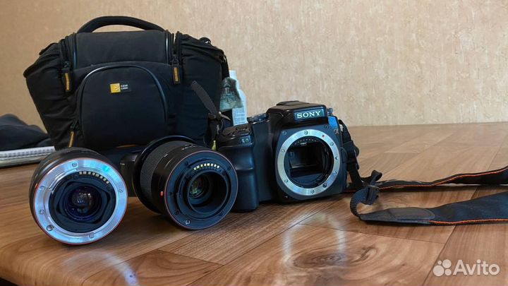 Зеркальный фотоаппарат sony dslr A100