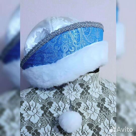 Костюм Снегурочки взрослый на прокат