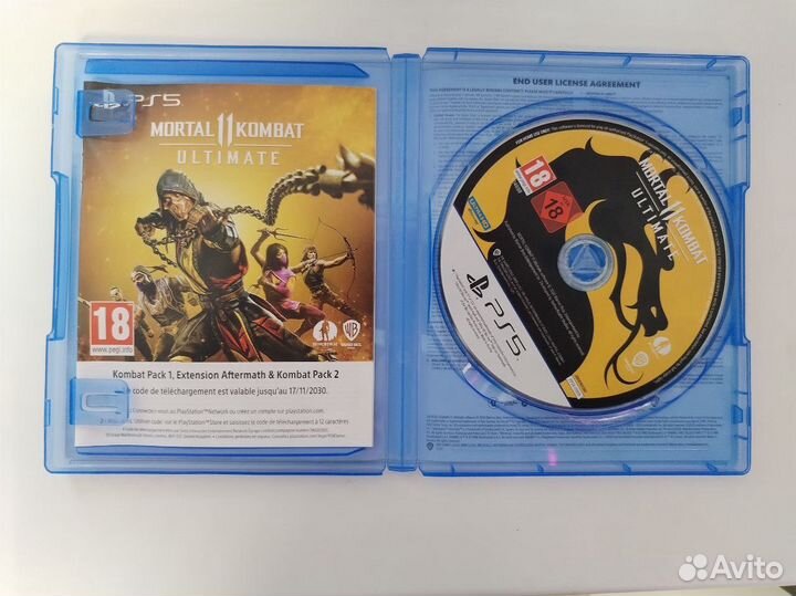 Mortal Kombat 11 Ultimate PS5 диск б/у