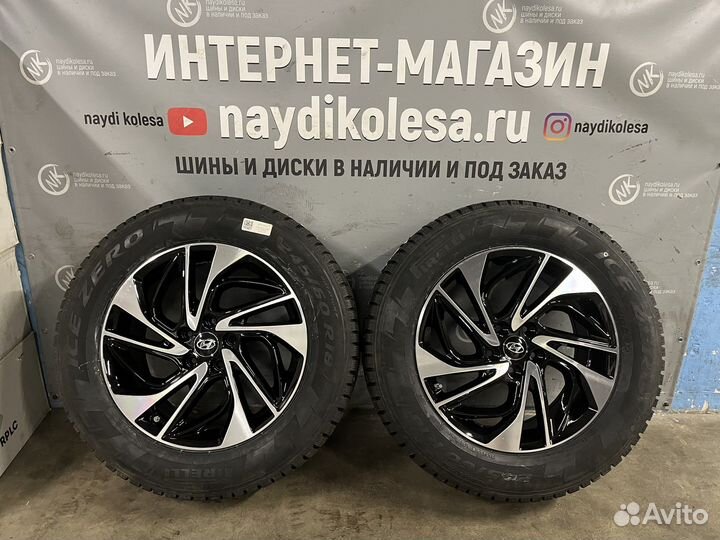 Зимние шипованные колеса R18 Хёндай Палисад