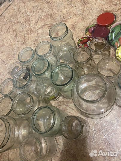 Банка стеклянная