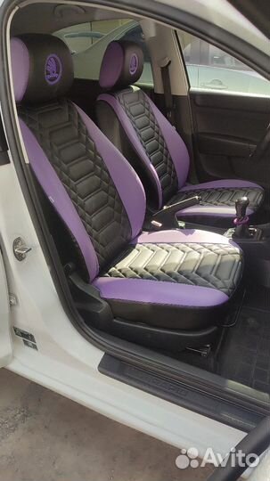 Установка авточехлов на сидения авто