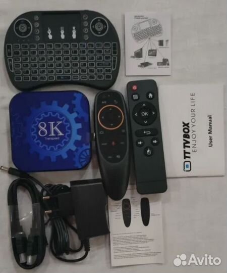 Smart TV приставка android 13 4/32 NEW2023