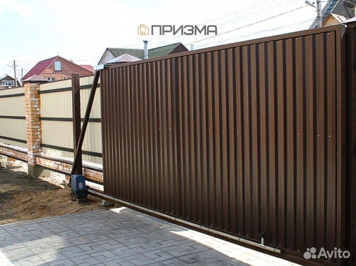 Откатные ворота с гарантией