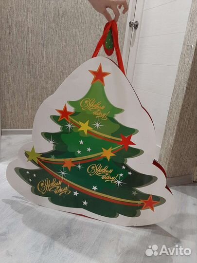 Пакет подарочный новогодний