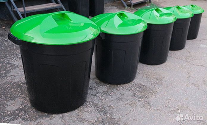 Баки мусорные 150 л. вместительный