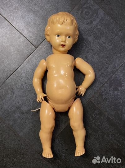 Кукла. Целлулоид. Клеймо. охк. Пупс. СССР