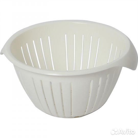 Дуршлаг с двумя ручками stockholm молочный