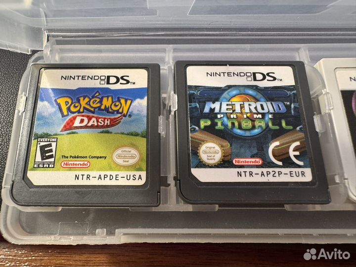 Картриджи nintendo ds