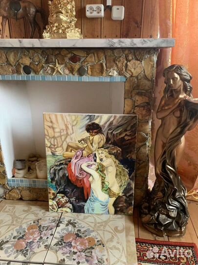 Картина В. Седов Hanz Zatzka холст/масло 55х46