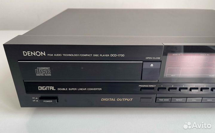 Винтажный проигрыватель CD Denon DCD-1700