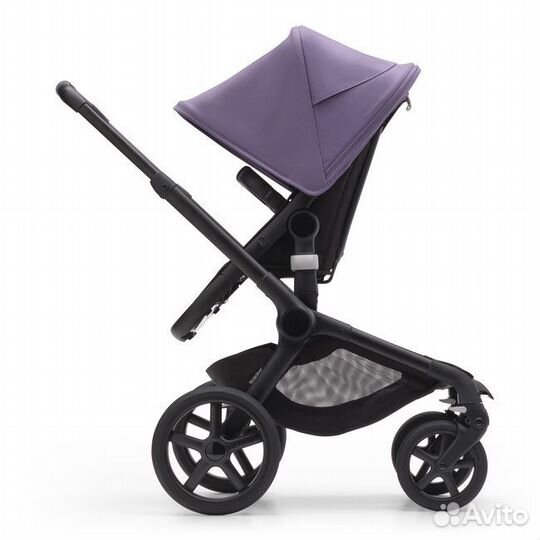 Коляска Bugaboo fox 5 черное шасси Astro Purple