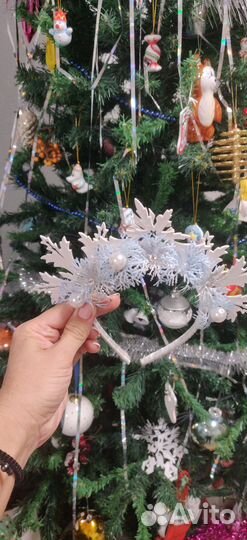 Детские Новогодние украшения на голову