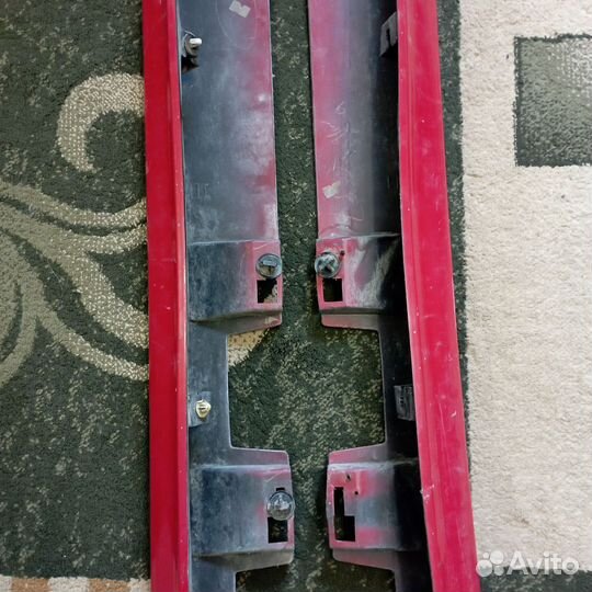 Накладки на пороги Mazda demio