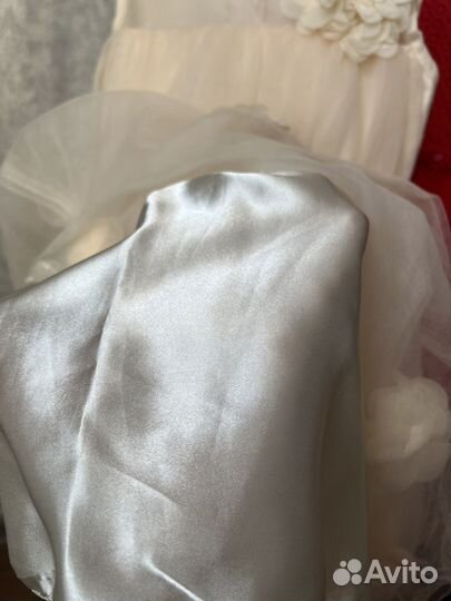 Нарядное платье для девочки 92