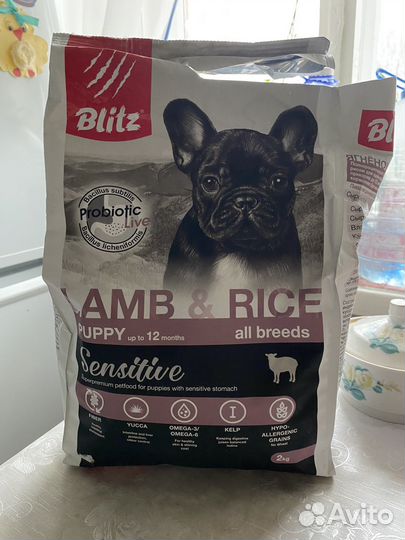 Корм Blitz для щенков