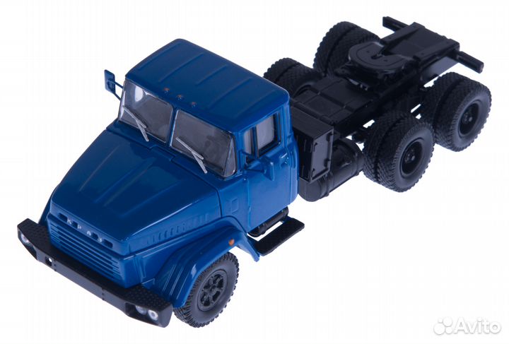Краз-6444 седельный тягач (1985-1994), синий