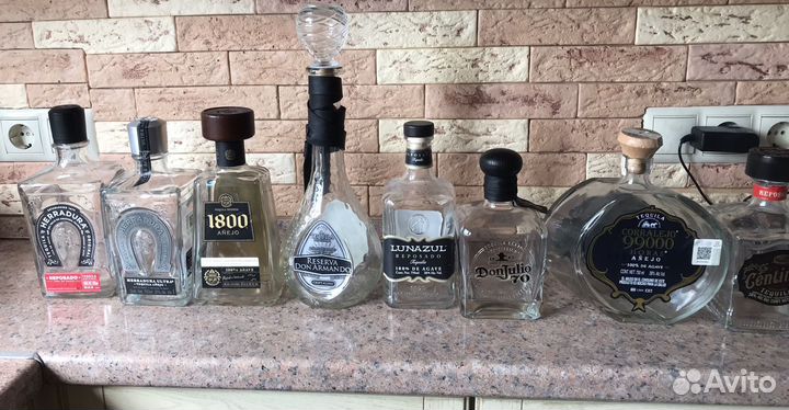 Бутылки из под текилы