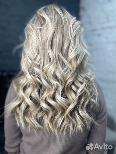 Наращивание волос на дому