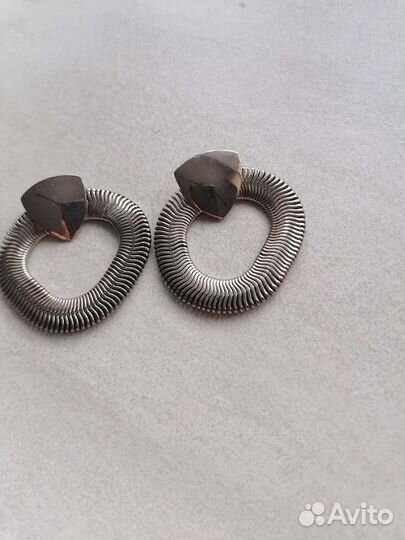 Серьги бу и новые