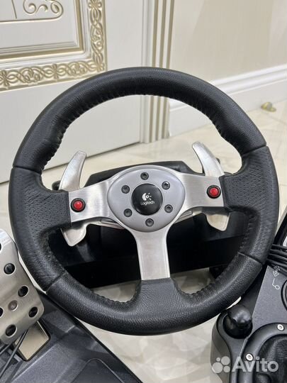 Игровой руль logitech g25 с кпп