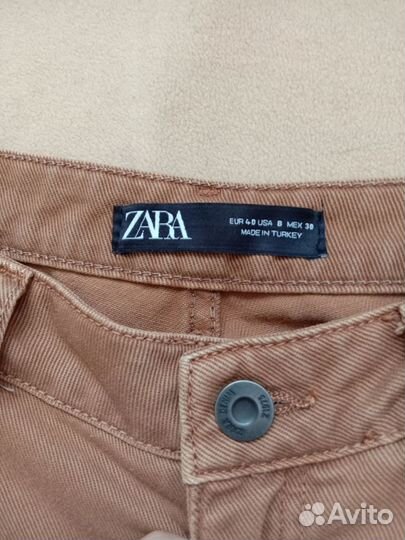 Джинсы Zara бананы 44,44-46