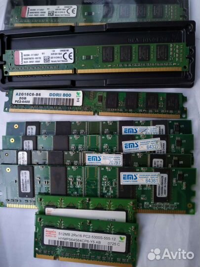 Оперативная память DDR DDR2 DDR3