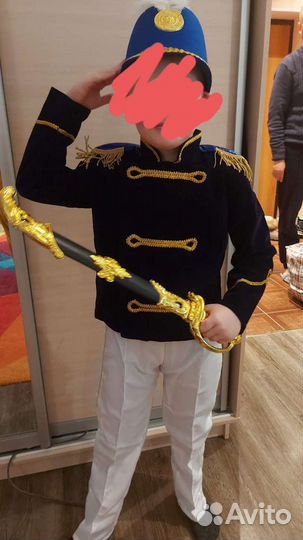 Костюм солдата (оловянный солдатик),гусара