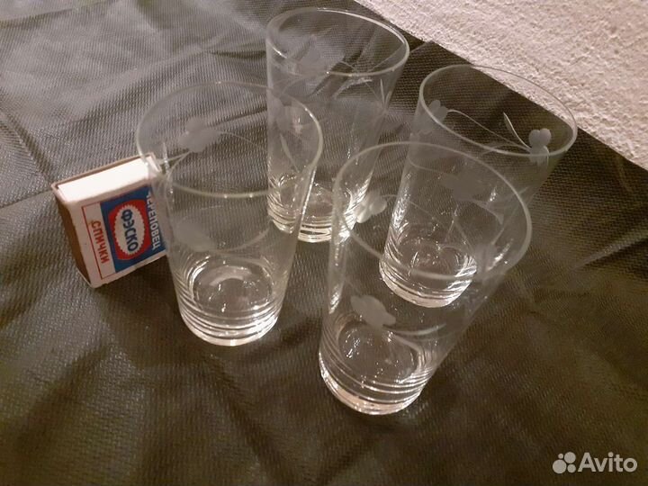 Стопки,стаканы стекло